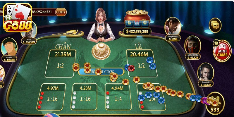 Chơi xóc dĩa online tại Go88 không quá khó