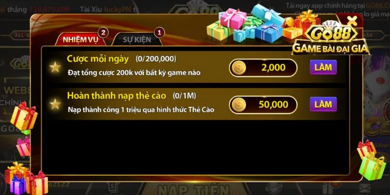 Nạp tiền qua thẻ cào