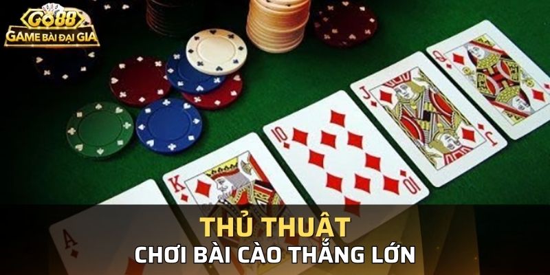 Chiến thuật chơi bài cào rùa thắng lớn dành cho mọi người chơi