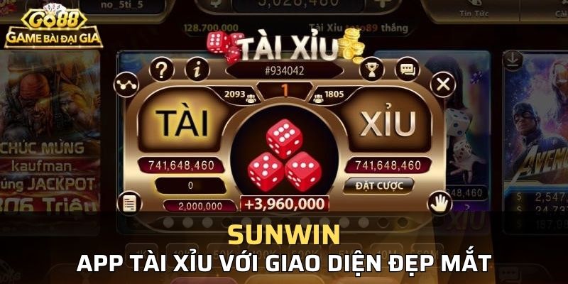 Sunwin cũng là một app tài xỉu ấn tượng