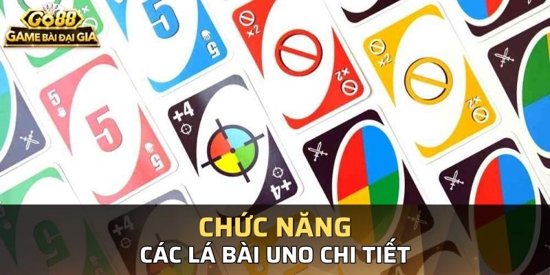 Giới thiệu chức năng của các lá bài trong Uno