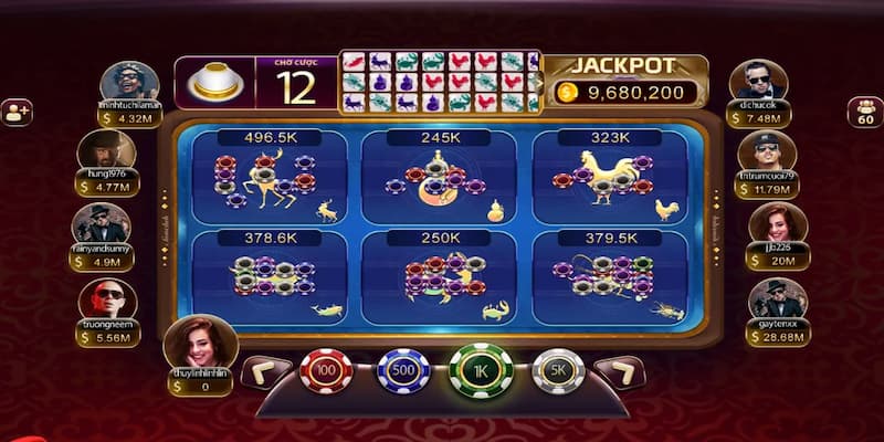 Luật chơi nổ hũ bầu cua tại GO88