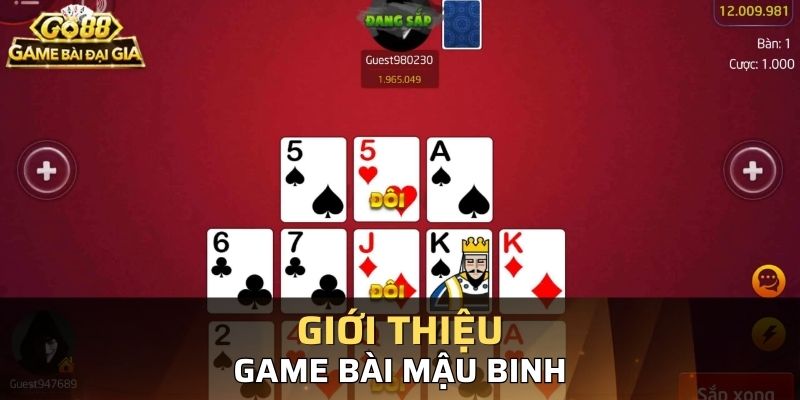 Khái niệm về game bài mậu binh cho tân thủ hiểu rõ